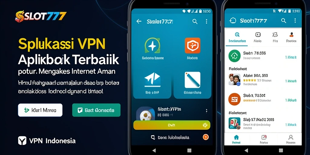 Antarmuka aplikasi SLOT777 yang sederhana dan fungsional.